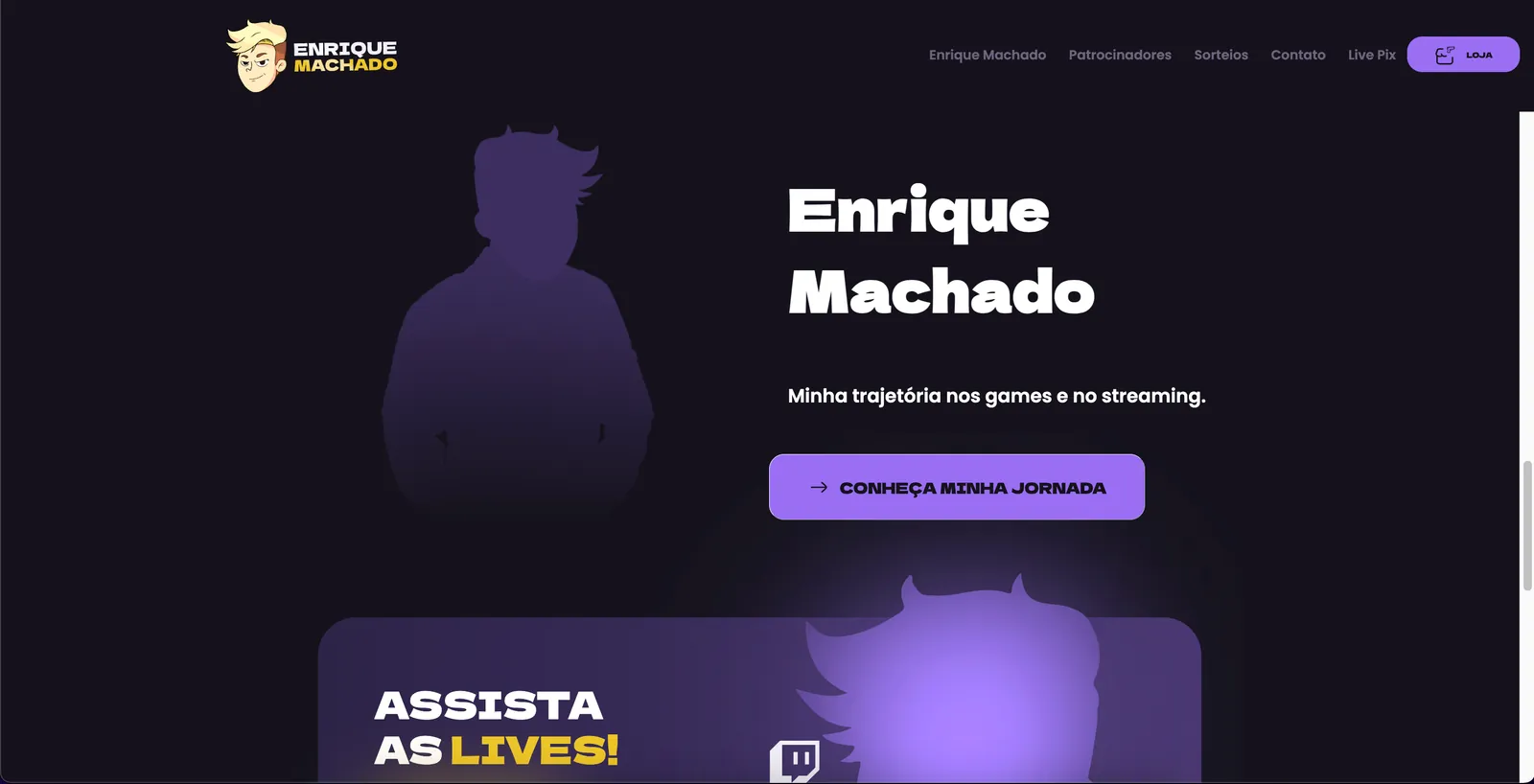 Enrique Machado - Streamer